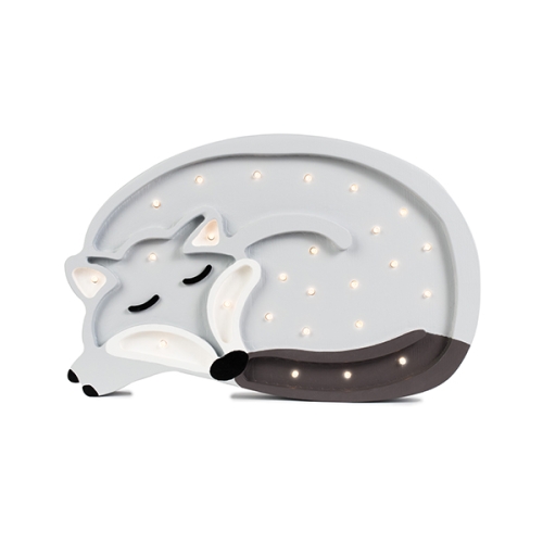 Lampe Wolf, hellgrau | Little Lights