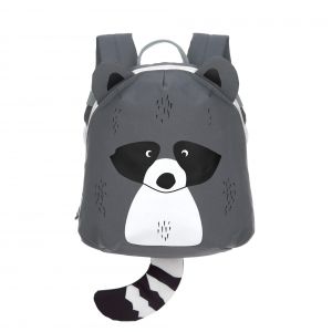 Rucksack Waschbär mini, grau | Lässig