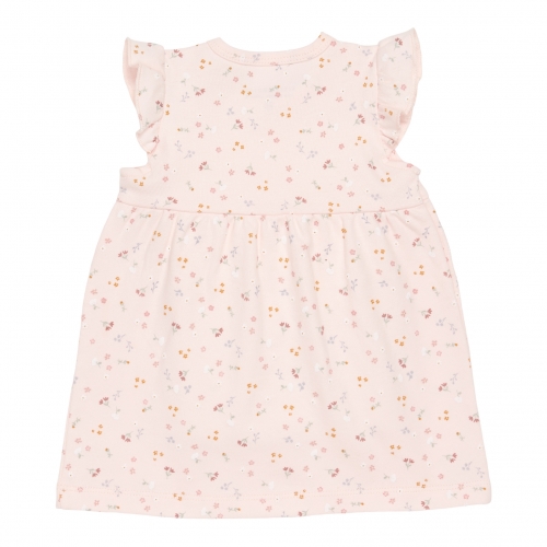 Ärmelloses Kleid Little Pink Flowers, Größe 68 | Little Dutch