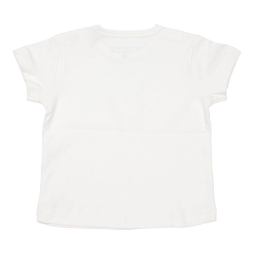 Kurzärmeliges T-Shirt Little Goose Walking White, Größe 62 | Little Dutch