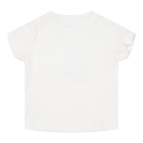 Kurzärmeliges T-Shirt Sailors Bay Sailboat White, Größe 50/56 | Little Dutch