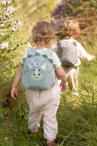 Rucksack Dino mini, blau | Lässig