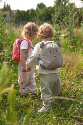 Rucksack Drache mini, grau | Lässig