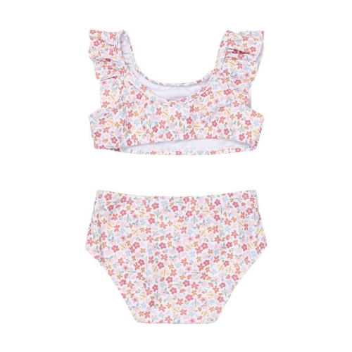 Bikini mit Volants, Summer Flowers, Größe 74/80 | Little Dutch