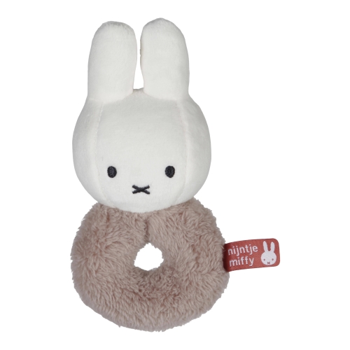 Miffy Fluffy giftset taupe | Tiamo