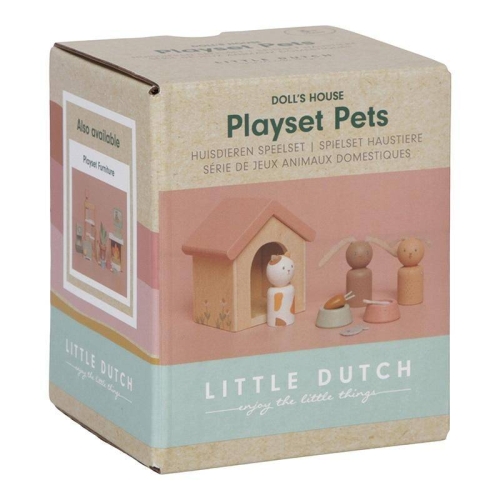 Puppenhaus - Erweiterungsset Haustiere | Little Dutch