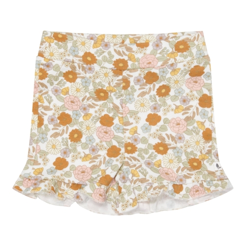 Shorts mit Rüschen Vintage Little Flowers, Größe 74 | Little Dutch