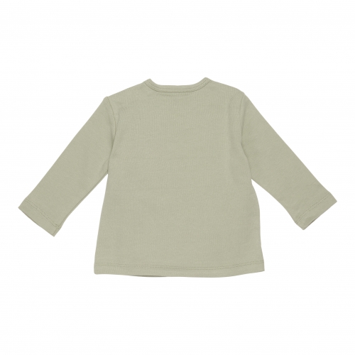 Langarm-Shirt Sailors Bay Seagull Olive, Größe 50/56 | Little Dutch