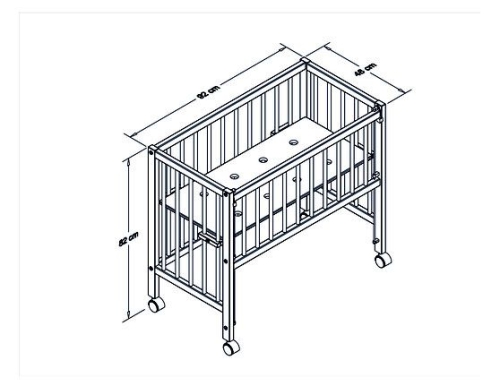 Anstell-/Beistellbett incl. Verschlussgitter, Buche natur | tissi