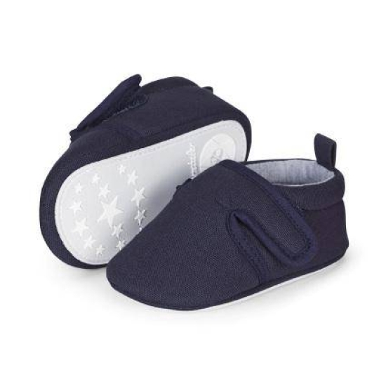 Krabbelschuhe Baby Größe 21/22, marine | Sterntaler