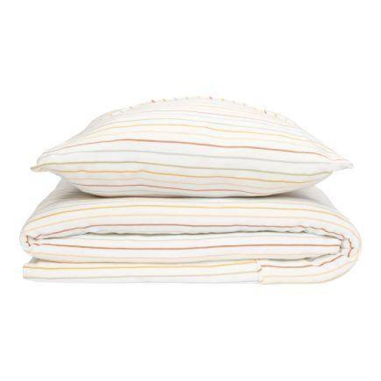 Kinderbettbezug Vintage Sunny Stripes | Little Dutch