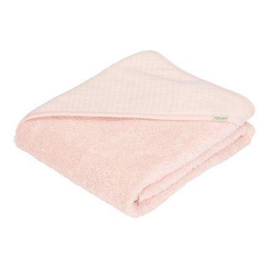 Kapuzenhandtuch Pure Soft Pink | Little Dutch