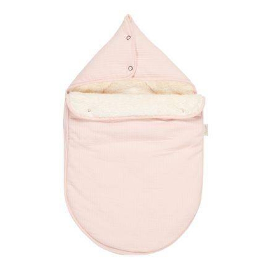 Babyschalen-Fußsack 0+ Pure Soft Pink | Little Dutch