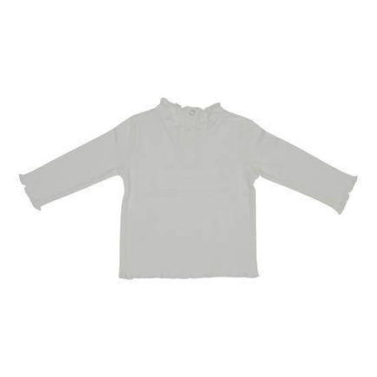 Langarm-Shirt mit Rüschen Grün, Größe 50/56 | Little Dutch
