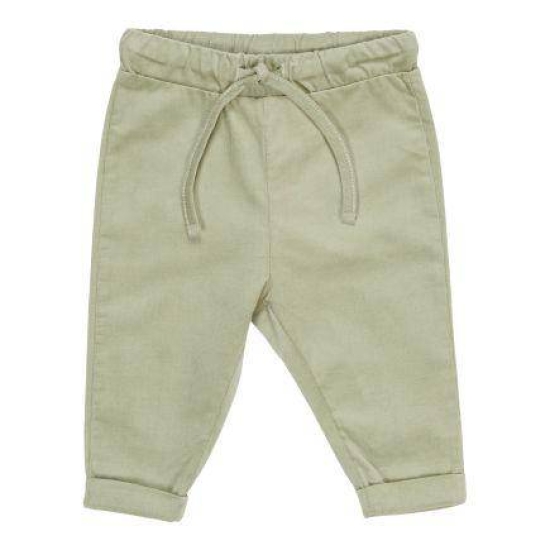 Jogginghose Cord Vintage Little Flowers Green, Größe 62 | Little Dutch