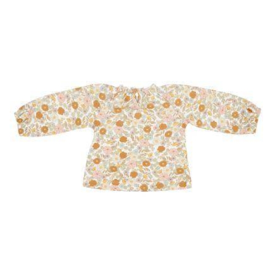 Langarm-Shirt Vintage Little Flowers, Größe 68 | Little Dutch