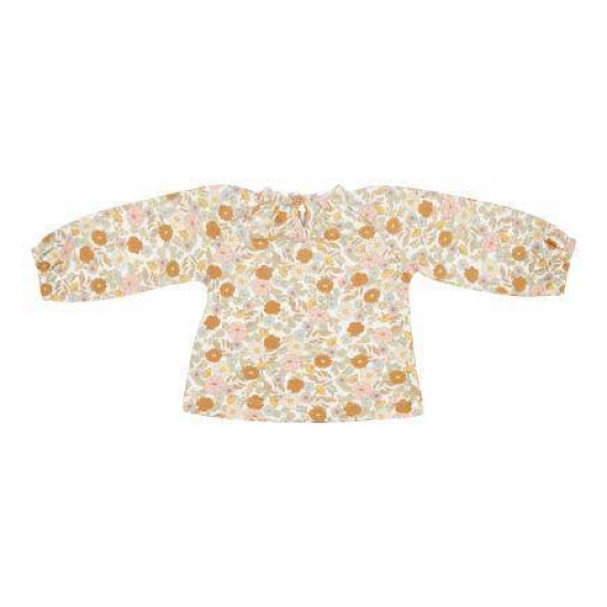 Langarm-Shirt Vintage Little Flowers, Größe 74 | Little Dutch