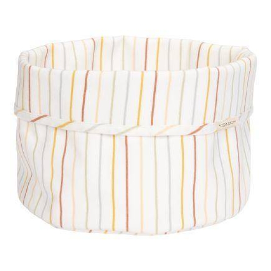 Pflegekörbchen rund Vintage Sunny Stripes | Little Dutch