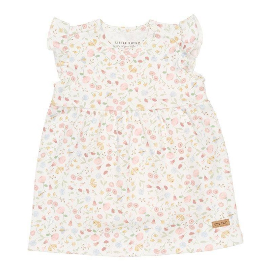 Ärmelloses Kleid Flowers & Butterflies, Größe 86 | Little Dutch