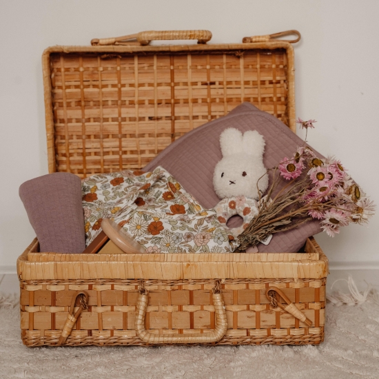 Rassel-Greifling Hase Vintage Little Flowers | Miffy x Little Dutch