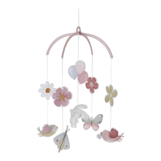 Papp-Mobile Flowers & Butterflies | Little Dutch