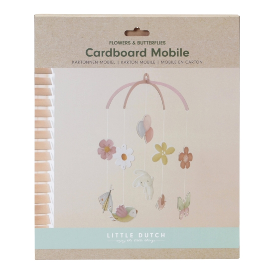 Papp-Mobile Flowers & Butterflies | Little Dutch