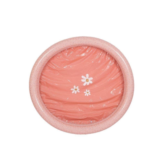 Aufblasbarer Pool Little Pink Flowers, 150 cm | Little Dutch