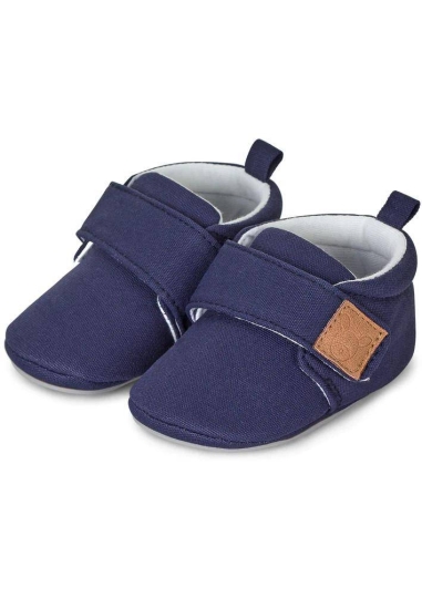 Krabbelschuhe Baby Größe 21/22, marine | Sterntaler