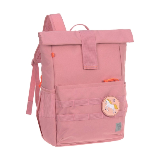 Rucksack Rolltop, pink  | Lässig