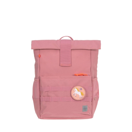 Rucksack Rolltop, pink  | Lässig