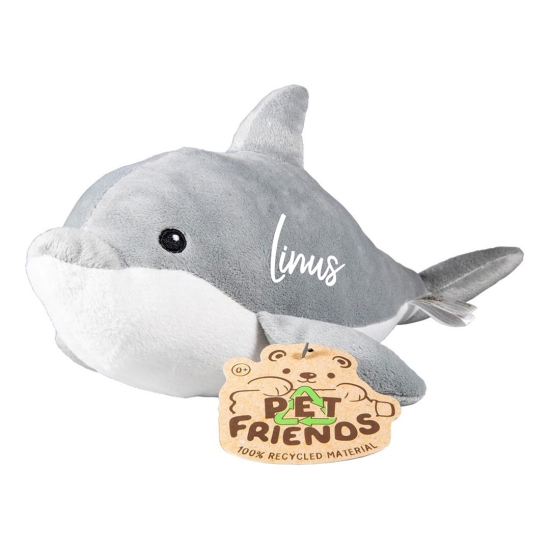 Kuscheltier Delfin grau - 40 cm | Pet Friends