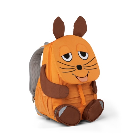 Rucksack "Die Maus", braun/orange | Affenzahn