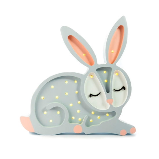 Lampe Hase, hell-grau | Little Lights