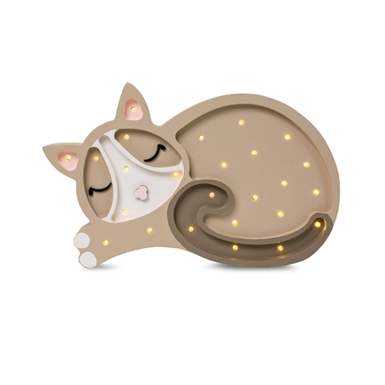 Lampe Katze, cappuccino | Little Lights