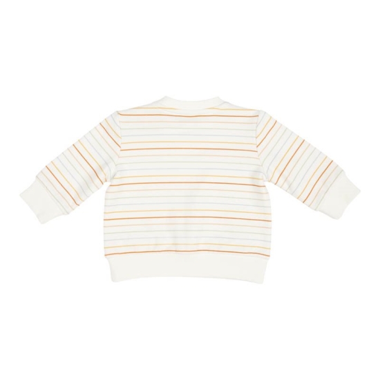 Pullover Vintage Sunny Stripes schmale Streifen, Größe 62 | Little Dutch