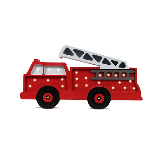Lampe Feuerwehrauto, rot | Little Lights