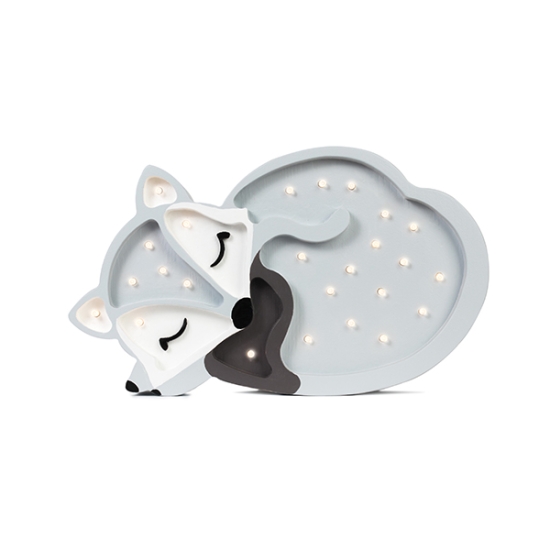 Lampe Fuchs, hell grau | Little Lights