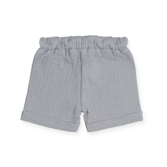 Shorts Baby Baumwolle 50/56 grau | Jollein