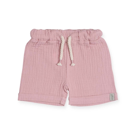 Short Musselin / Baumwolle rosa, Größe 50/56 | Jollein