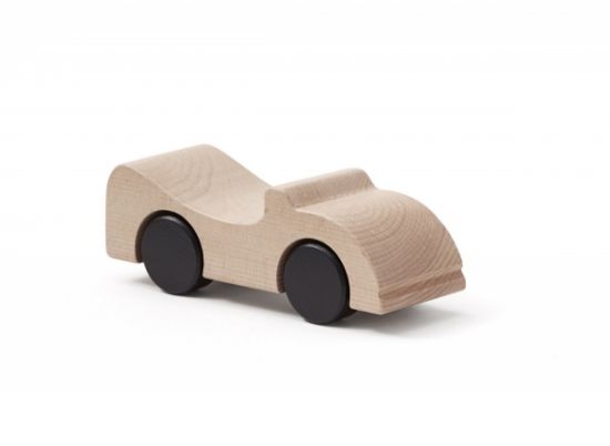 Holz-Auto Cabrio Aiden  natur | Kids Concept "Laser Gravur"