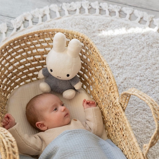 Kuscheltier Hase Fluffy blau, 25 cm | Miffy x Tiamo