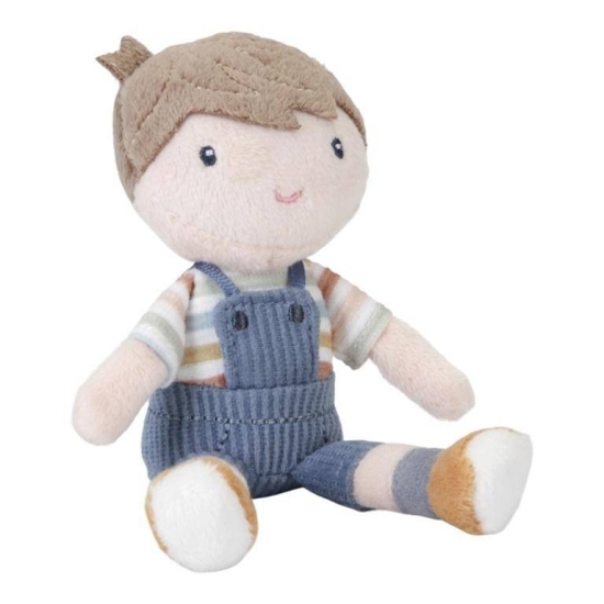 Kuschelpuppe Jim 10 cm | Little Dutch