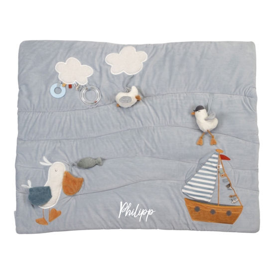 Spieldecke Sailors Bay 80 x 100 cm | Little Dutch