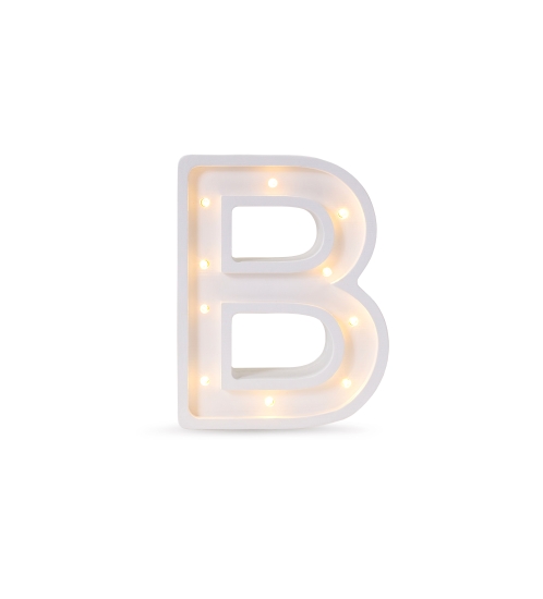 Lampe Buchstabe "A" mini, weiss | Little Lights