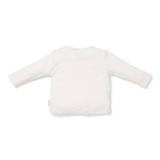 Langarmshirt Baby Bunny, Weiß, Größe 104 | Little Dutch