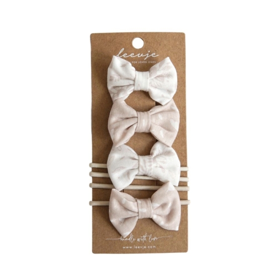 Leevje Haarschmuck-Set "Little Bowtie Mix"