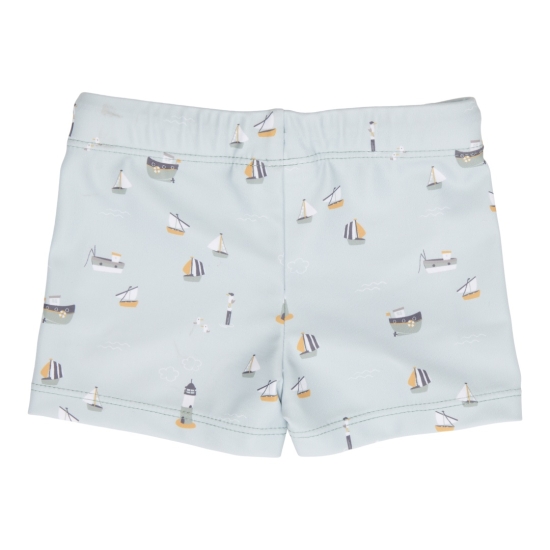 Badehose Sailors Bay Olive, Größe 86/92 | Little Dutch