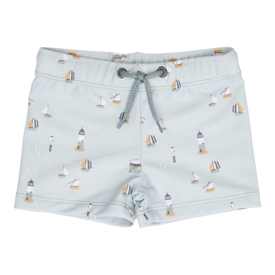 Badehose Sailors Bay Olive, Größe 62/68 | Little Dutch