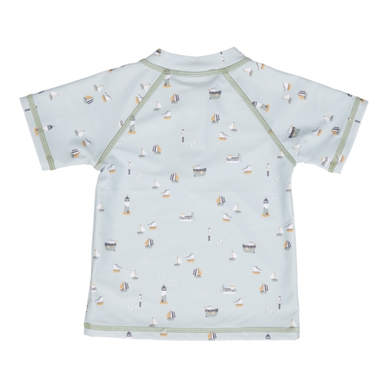 Badeshirt Sailors Bay Olive, Größe 98/104 | Little Dutch