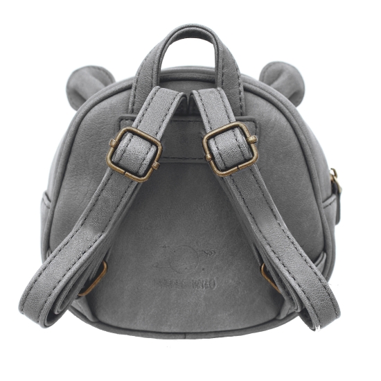 Rucksack Nilpferd Albert klein, grau | Little Who